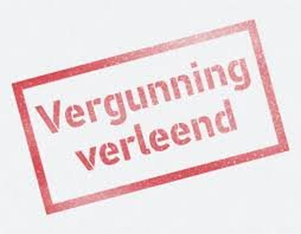 vergunning verleend